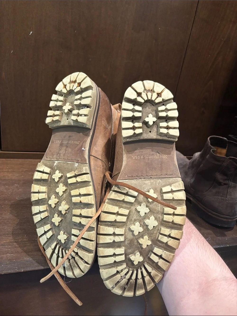 John Varvatos durable brown